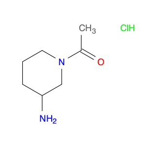 Ethanone, 1-(3-amino-1-piperidinyl)-, hydrochloride (1:1)