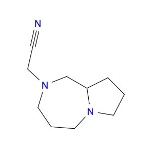 1H-Pyrrolo[1,2-a][1,4]diazepine-2(3H)-acetonitrile, hexahydro-