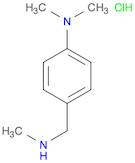 Benzenemethanamine, 4-(dimethylamino)-N-methyl-, hydrochloride (1:1)