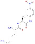 L-Alaninamide, L-lysyl-N-(4-nitrophenyl)- (9CI)