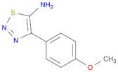 1,2,3-Thiadiazol-5-amine, 4-(4-methoxyphenyl)-