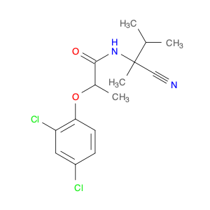 Propanamide, N-(1-cyano-1,2-dimethylpropyl)-2-(2,4-dichlorophenoxy)-