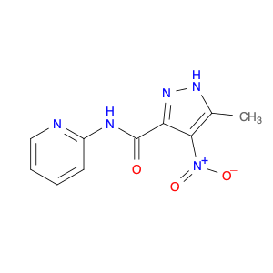 1H-Pyrazole-3-carboxamide, 5-methyl-4-nitro-N-2-pyridinyl-