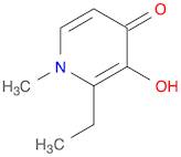 4(1H)-Pyridinone, 2-ethyl-3-hydroxy-1-methyl-