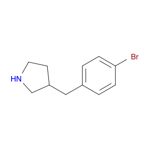 Pyrrolidine, 3-[(4-bromophenyl)methyl]-