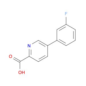2-Pyridinecarboxylic acid, 5-(3-fluorophenyl)-