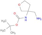 Carbamic acid, N-[3-(aminomethyl)tetrahydro-3-furanyl]-, 1,1-dimethylethyl ester