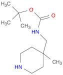 Carbamic acid, N-[(4-methyl-4-piperidinyl)methyl]-, 1,1-dimethylethyl ester