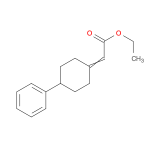 Acetic acid, 2-(4-phenylcyclohexylidene)-, ethyl ester