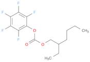 Carbonic acid, 2-ethylhexyl pentafluorophenyl ester (9CI)