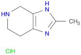 3H-Imidazo[4,5-c]pyridine, 4,5,6,7-tetrahydro-2-methyl-, hydrochloride (1:1)