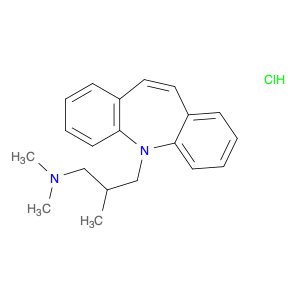 5H-Dibenz[b,f]azepine-5-propanamine, N,N,β-trimethyl-, hydrochloride (1:1)
