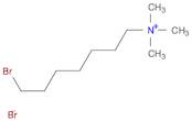 1-Heptanaminium, 7-bromo-N,N,N-trimethyl-, bromide (1:1)