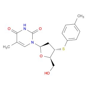 Thymidine, 3'-S-(4-methylphenyl)-3'-thio- (9CI)