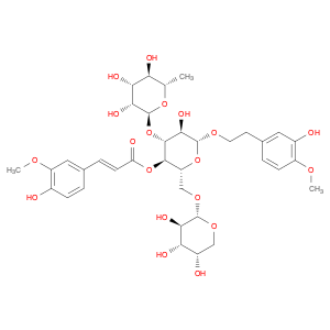 β-D-Glucopyranoside, 2-(3-hydroxy-4-methoxyphenyl)ethyl O-α-L-arabinopyranosyl-(1→6)-O-[6-deoxy-...