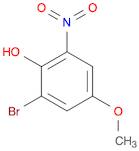 Phenol, 2-bromo-4-methoxy-6-nitro-