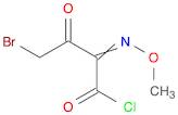 Butanoyl chloride, 4-bromo-2-(methoxyimino)-3-oxo-