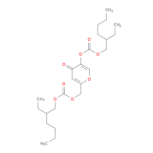 Carbonic acid, 2-ethylhexyl 6-[[[[(2-ethylhexyl)oxy]carbonyl]oxy]methyl]-4-oxo-4H-pyran-3-yl ester