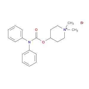 Piperidinium, 4-[[(diphenylamino)carbonyl]oxy]-1,1-dimethyl-, bromide (1:1)