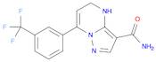 Pyrazolo[1,5-a]pyrimidine-3-carboxamide, 4,5-dihydro-7-[3-(trifluoromethyl)phenyl]-