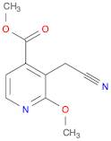 4-Pyridinecarboxylic acid, 3-(cyanomethyl)-2-methoxy-, methyl ester