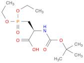 D-Alanine, 3-(diethoxyphosphinyl)-N-[(1,1-dimethylethoxy)carbonyl]-