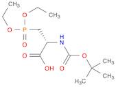 L-Alanine, 3-(diethoxyphosphinyl)-N-[(1,1-dimethylethoxy)carbonyl]-