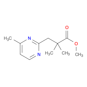 2-Pyrimidinepropanoic acid, α,α,4-trimethyl-, methyl ester