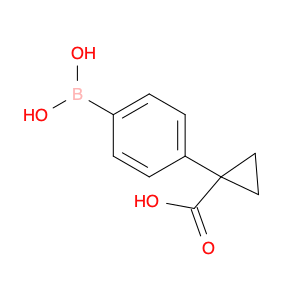 Cyclopropanecarboxylic acid, 1-(4-boronophenyl)-