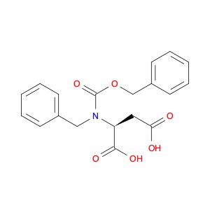 Aspartic acid, N-[(phenylmethoxy)carbonyl]-N-(phenylmethyl)-