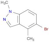 1H-Indazole, 5-bromo-1,4-dimethyl-