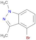 1H-Indazole, 4-bromo-1,3-dimethyl-