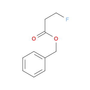 Propanoic acid, 3-fluoro-, phenylmethyl ester