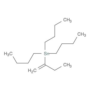 Stannane, tributyl(1-methylenepropyl)-