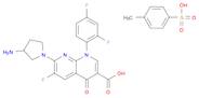 1,8-Naphthyridine-3-carboxylic acid, 7-(3-amino-1-pyrrolidinyl)-1-(2,4-difluorophenyl)-6-fluoro-1,…