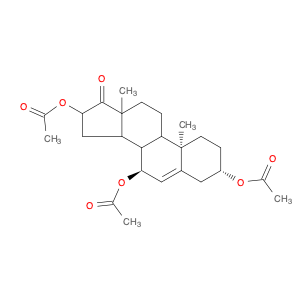 Androst-5-en-17-one, 3,7,16-tris(acetyloxy)-, (3β,7α,16α)- (9CI)