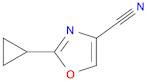 4-Oxazolecarbonitrile, 2-cyclopropyl-