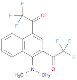 Ethanone, 1,1'-[4-(dimethylamino)-1,3-naphthalenediyl]bis[2,2,2-trifluoro-