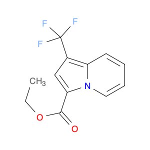 3-Indolizinecarboxylic acid, 1-(trifluoromethyl)-, ethyl ester
