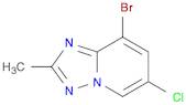 [1,2,4]Triazolo[1,5-a]pyridine, 8-bromo-6-chloro-2-methyl-