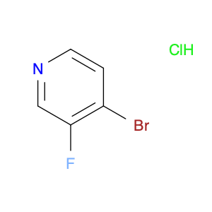 Pyridine, 4-bromo-3-fluoro-, hydrochloride (1:1)