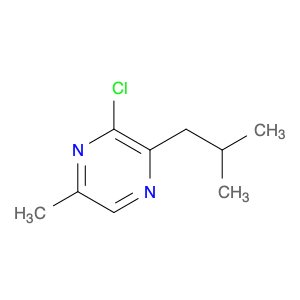 Pyrazine, 3-chloro-5-methyl-2-(2-methylpropyl)-