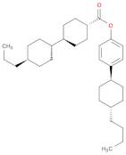 [1,1'-Bicyclohexyl]-4-carboxylic acid, 4'-propyl-, 4-(trans-4-butylcyclohexyl)phenyl ester, (trans…