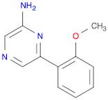 2-Pyrazinamine, 6-(2-methoxyphenyl)-