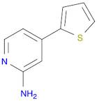 2-Pyridinamine, 4-(2-thienyl)-