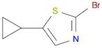 Thiazole, 2-bromo-5-cyclopropyl-