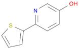 3-Pyridinol, 6-(2-thienyl)-