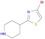 Piperidine, 4-(4-bromo-2-thiazolyl)-