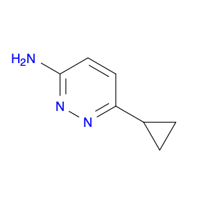 3-Pyridazinamine, 6-cyclopropyl-