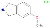 1H-Isoindole, 2,3-dihydro-5-methoxy-, hydrochloride (1:1)